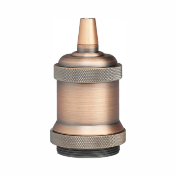 Calex Lamphouder E27 Aluminium Model Piek M-003 Mat Koper thumbnail