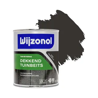 Wijzonol Dekkend Tuinbeits - 0, 75 Liter - Klassiekbruin
