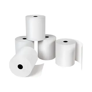 QBasic Telrol 80x60x12mm 43m, Kern Ø12mm Thermisch 10 Rollen