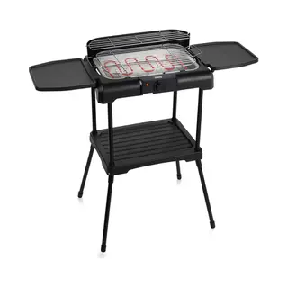 Princess Prinzessin 01.112250.01.001 Elektrogrill mit Seitenablagen