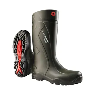 Dunlop Women's Purofort+ Wellington In Green | Size, 4