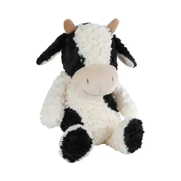 Take Me Home Pluche Koe Knuffel 30cm Zwart Multicolor Speelgoed. thumbnail