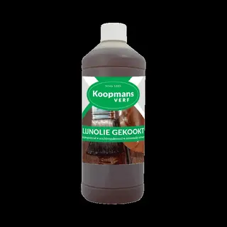 Koopmans Gekookt Lijnolie - 1000 Ml