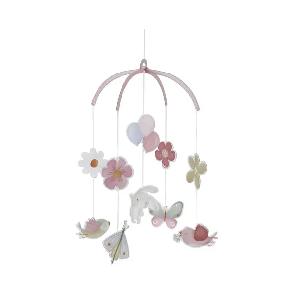 Little Dutch Flowers & Butterflies Kartonnen Mobiel thumbnail