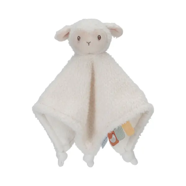 Little Dutch Schmusetuch Schnuffeltuch Kuscheltuch Schaf Weiß - Little Farm thumbnail