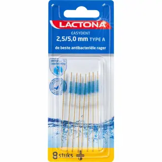 Lactona Ragers Easydent 2, 5-5, 0 Mm Type A - Tandenrager - 8 Stuks