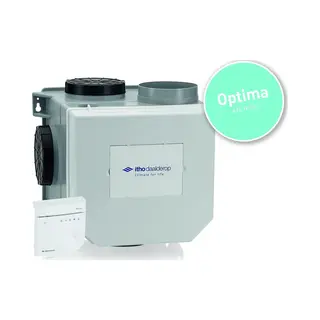 Itho Daalderop Cve-S CO2 Optima Pakket He 415m3/h + Ingebouwde Rv Vochtsensor + CO2 Bediening - Euro Stekker