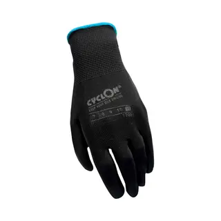Cyclon Werkhandschoenen Nylon/pu Unisex Zwart/blauw Maat 11