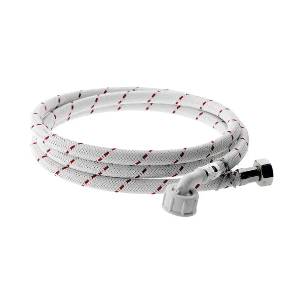 Voorwassen Nylon Aanvoerslang 2m Wit thumbnail