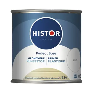 Histor Perfect Base Kunststof Grondverf - Verf Voor Binnen - Primer Verf Op Waterbasis - Geschikt Voor Kunststof Deuren En Kozijnen - Uitstekende