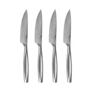 Boska Steakmesser-Set Monaco+ / 4er-Set/Edelstahl-Messerset/Zum Schneiden Von Fleisch(ersatz), Fisch Und Gemüse/Non-stick