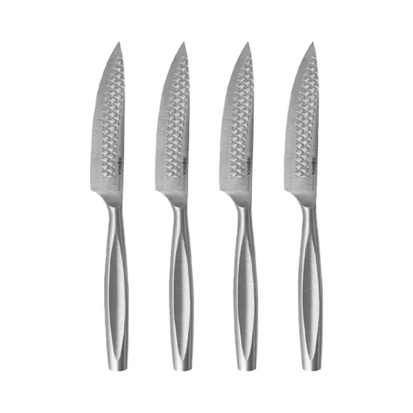 Boska Steakmesser-Set Monaco+ / 4er-Set/Edelstahl-Messerset/Zum Schneiden Von Fleisch(ersatz), Fisch Und Gemüse/Non-stick thumbnail