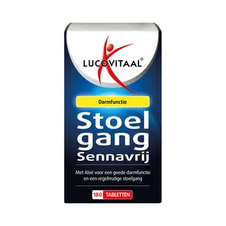 Lucovitaal Stoelgang Zonder Senna, 180 Stuk, Tablet