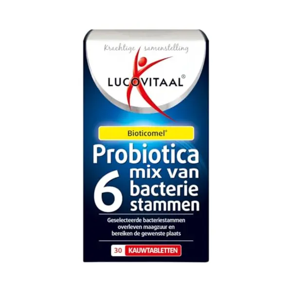 Lucovitaal Biotica Supplementen Voedingssupplement - 30 Kauwtabletten thumbnail