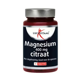Gratis, Lucovitaal Magnesium Citraat 400mg 30 Tabletten