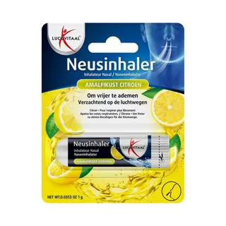 Lucovitaal Neusinhaler Amalfikust Citroen 1 Stuks