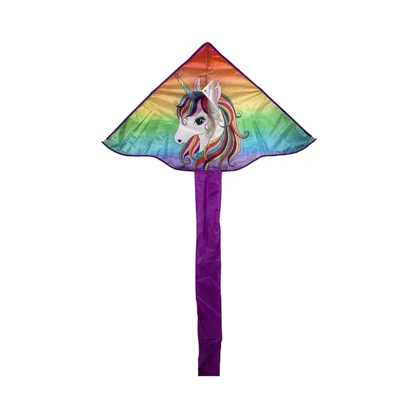 Conquerair Unicorn Vlieger - 115 Cm Spanwijdte - Voor Kinderen thumbnail