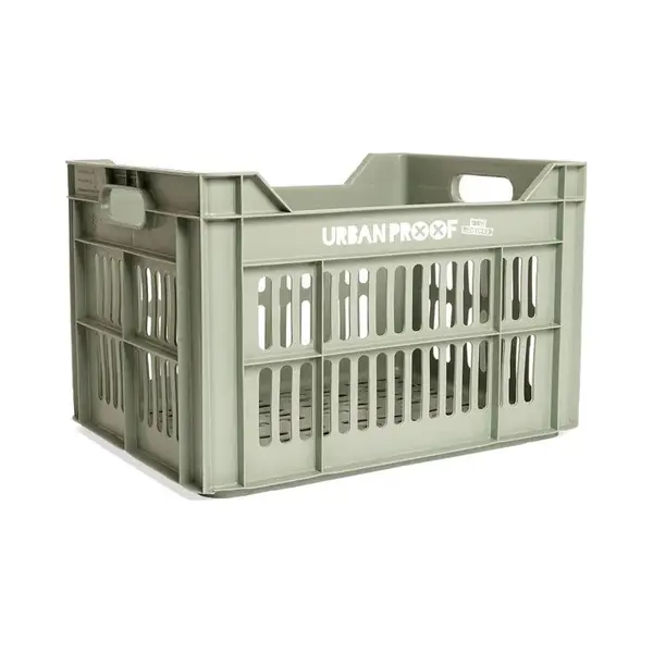 Fiets Gerecyclede Fietskrat Urban Proof Click 30 Liter - Mistig Mintgroen thumbnail