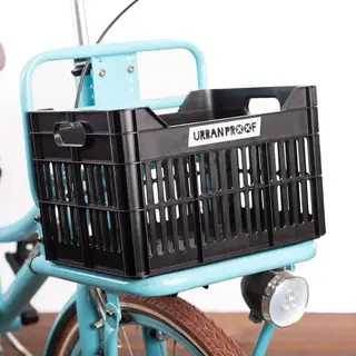 Urban Proof Junior Fietskrat 15 Liter Gerecycled Kunststof Black