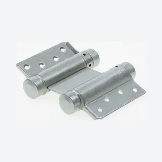 Dulimex Dx Deurveerscharn Dubbel 75mm Zilvergrijs