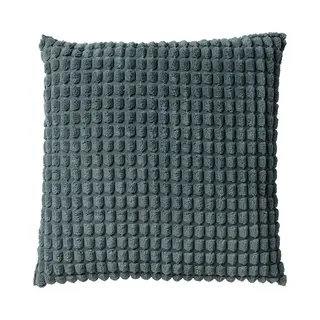 Dutch Decor Rome - Kussenhoes 45x45 Cm - 100% Polyester - Effen Kleur - Jadeite - Lichtgroen - Met Rits - Zonder Binnenkussen