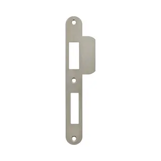 Intersteel Sluitplaat Voor Veiligheidsslot Skg** Profielcilindergat 72 Mm Din Links Rvs
