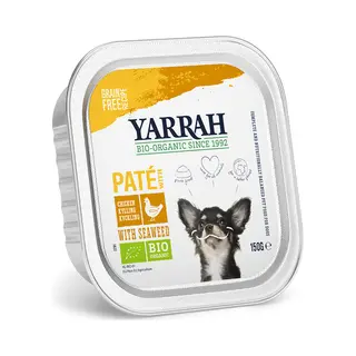 Yarrah Bio-Hundefutter pâté mit Hähnchen