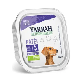 Yarrah Bio-Hundefutter Pastete mit Huhn und Truthahn
