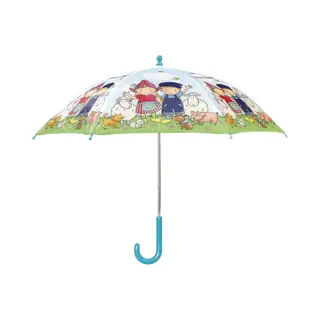 Fien En Teun Paraplu, Doorsnede 66 Cm Kinderparaplu - Boerderij Thema - Bambolino Toys