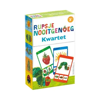 Bambolino Rupsje Nooitgenoeg - Educatief Kwartetspel - 32 Kaarten - Vanaf 3 Jaar