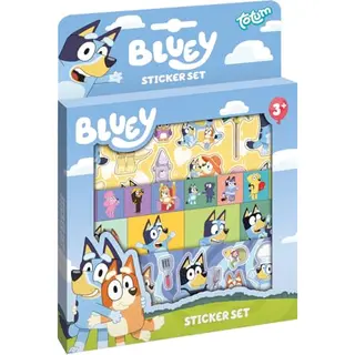 Totum, Stickers, Bluey Aufklebersatz