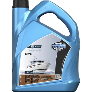 Mpm BL034005 Motorolie Marine Engine Oil Hpe 15W-40 Inhoud, 5L, Mineraal Olie