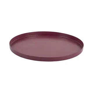 Present Time Tablett Dekotablett Tray Servir Dark Mauve (25cm)