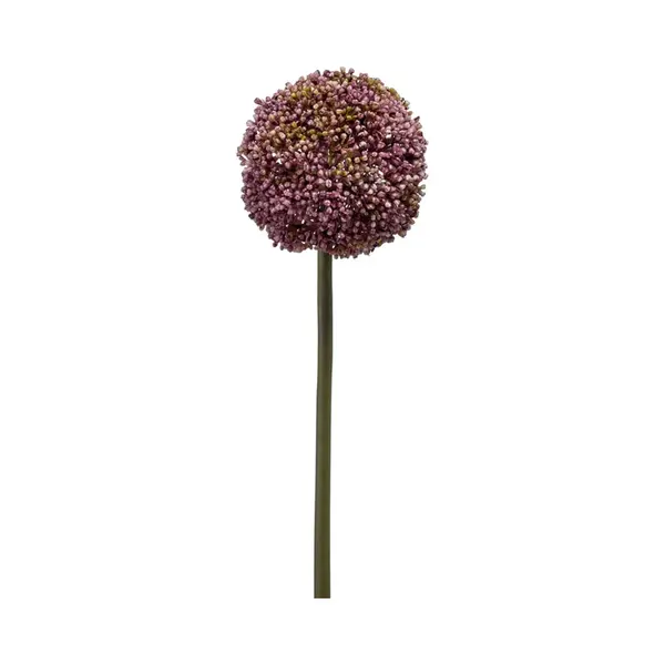 Emerald - Kunstbloem Allium 75cm Paars - Kunstplant Voor Binnen thumbnail