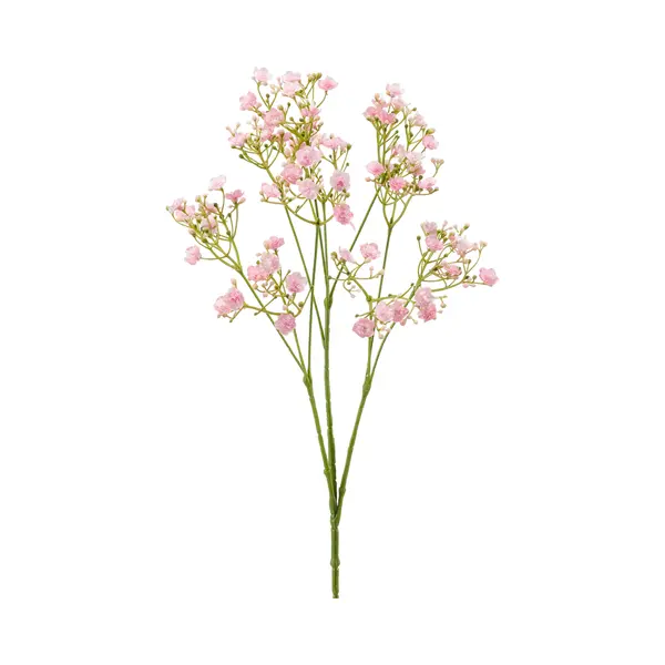 Emerald - Kunstbloem Gipskruid 68cm Roze - Kunstplant Voor Binnen thumbnail