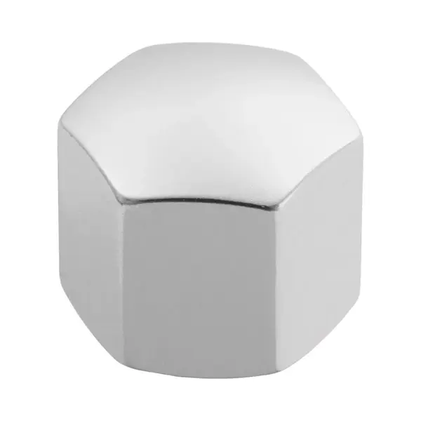 Hermeta - 5865-01 Hutmutter Aluminium Silberfarbig Eloxiert M8 thumbnail