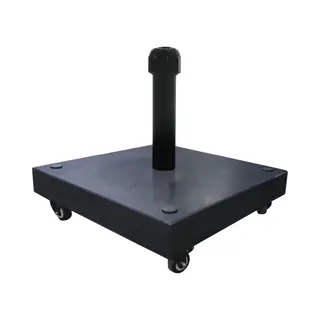 Lesliliving Parasolvoet Op Wielen 50kg