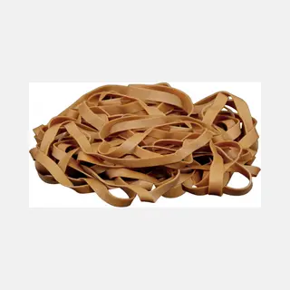 Timmers 1 Kg - Elastiek - Ø 80mm - Breedte 8mm - In Zak ( Postbode Elastieken ) - Ca 315 Stuks
