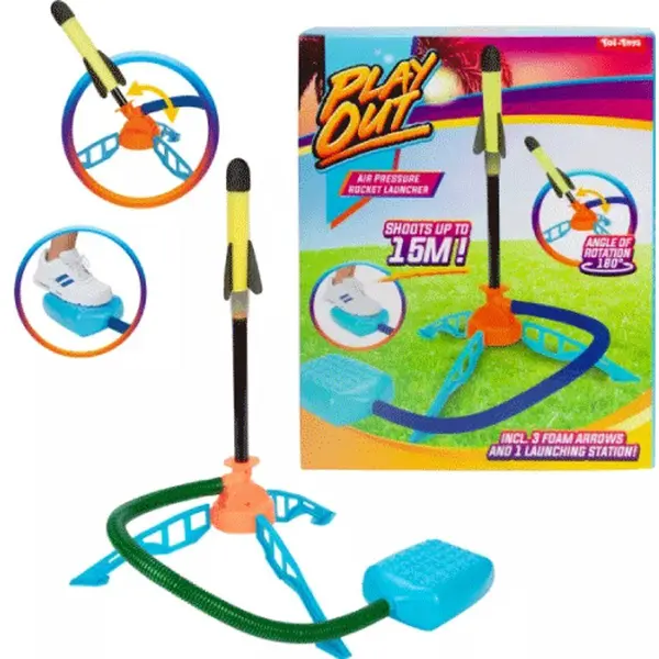 Toi-Toys Explore - Luchtdruk Raket Blaster Set Met Pomp thumbnail