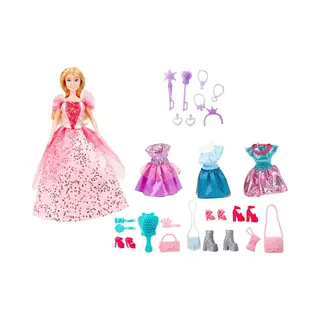 Toi-Toys Lauren Poppenfeestje Met Kledingset (3 Sets)
