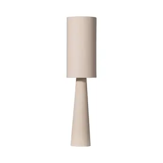 BePureHome Woood Loft Vloerlamp - Metaal|Bouclé - Naturel - 130xØ30 Cm