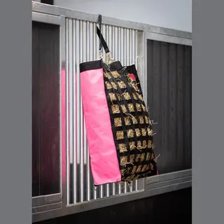 Harry's Horse Heutasche Adagio Starkes Nylon Verringert Die Fressgeschwindigkeit Rosa