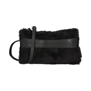 Enrico Benetti Teddy Clutch/Crossbody - 66705 - Zwart