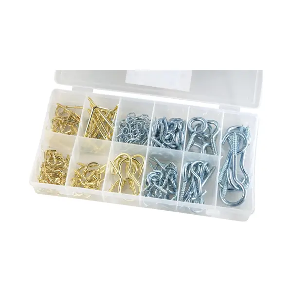 Work-it Schroefoog Haak Assortiment, 214-delig thumbnail