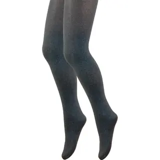 Meisjes Panty - 60 Den - Antraciet Melange - Maat 140/152