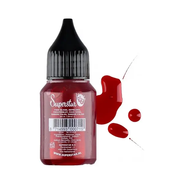 Superstar - Kunstbloed Helder Rood Dik Stollend (20ml) thumbnail