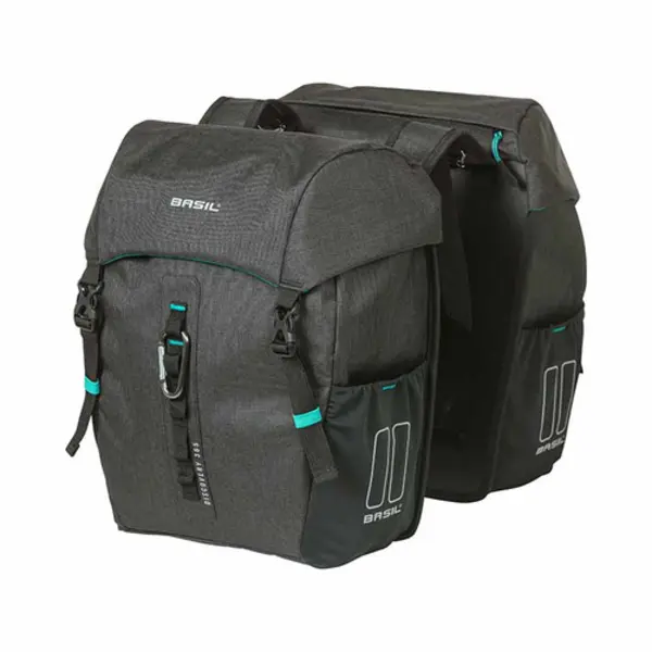 Basil Discovery 365D Fahrradtasche hinten 18 L Polyester Schwarz thumbnail