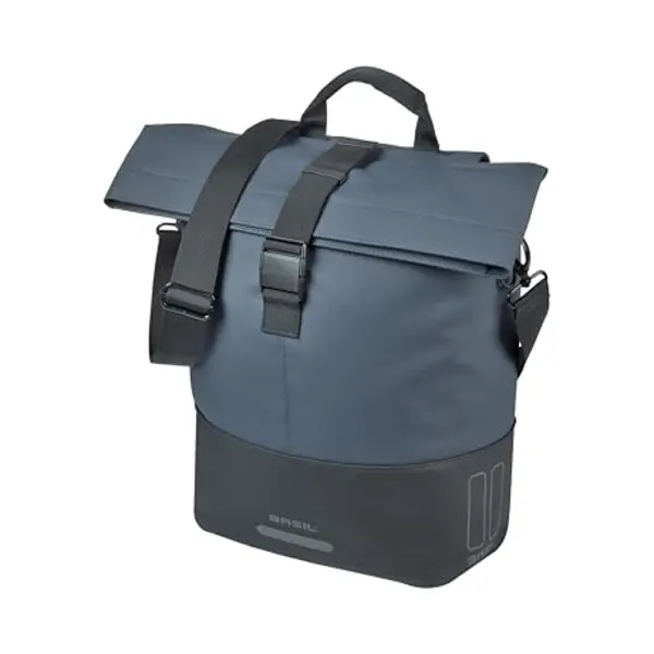 Basil Cove Fahrradtasche Gepäckträger – Wasserdicht 14-16L – Reflektierend – Aus Recyceltem Material – Mik Kompatibel – 29X14.5X36 Cm – thumbnail