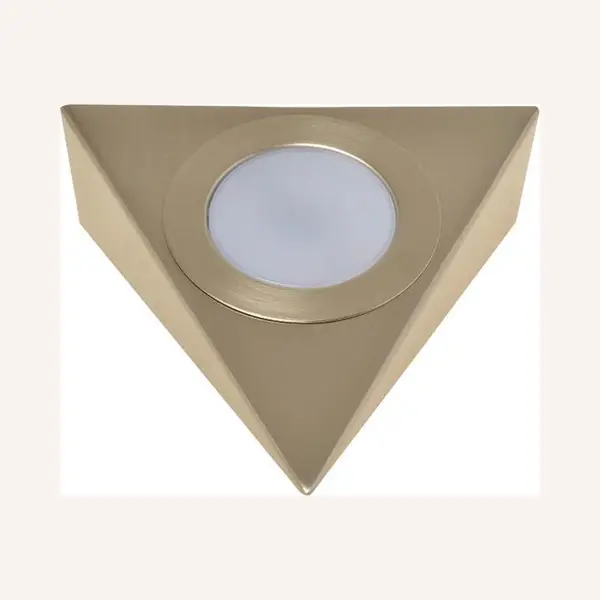 Nova Led Driehoekspot/Keukenspot Rvs Geborsteld thumbnail