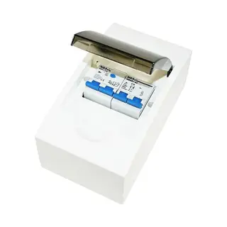 Haba Wohnmobil Sicherungskasten Mit Fi Schutzschalter 30 Ma, Sicherungsautomat 10A, 230V, Für Wohnwagen, Caravan, Boot